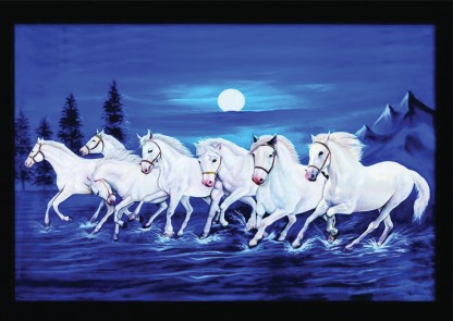 The Seven Horses  4676  Wallskin